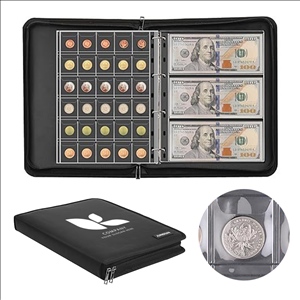 Fireproof Coin & Currency Collection Album